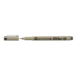 PENNA A INCHIOSTRO PIGMENTATO PIGMA MICRON 05 PUNTA MM 0.45 SAKURA