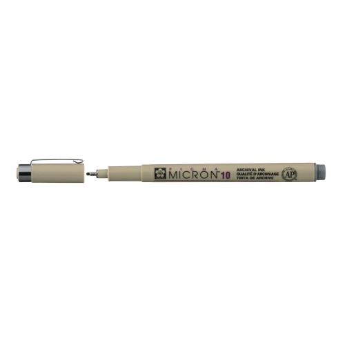 PENNA A INCHIOSTRO PIGMENTATO PIGMA MICRON 10 PUNTA MM 0.6 SAKURA