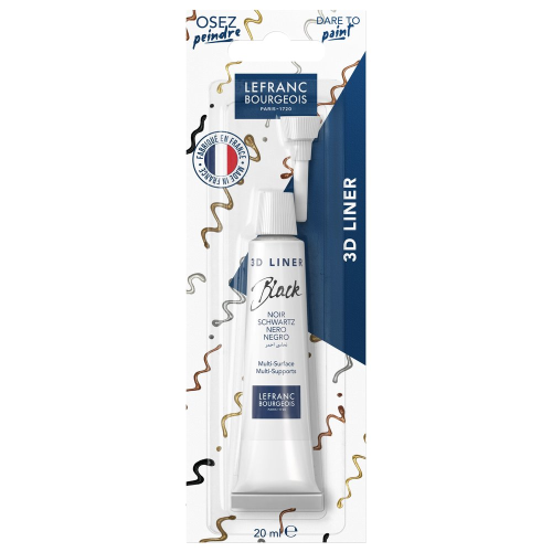 COLORE A RILIEVO IMITAZIONE PIOMBO CERN 20 ML LEFRANC BOURGEOIS