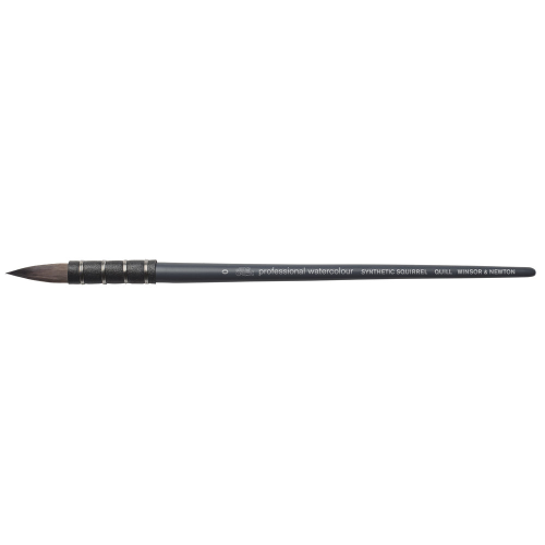 PENNELLO WINSOR & NEWTON PROFESSIONAL SERIE 50115 - PER DILAVARE TIPO FRANCESE SINTETICO IMIT. SCOIATTOLO MANICO CORTO