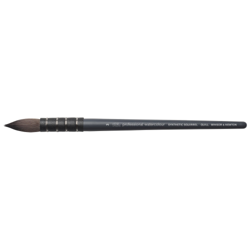 PENNELLO WINSOR & NEWTON PROFESSIONAL SERIE 50115 - PER DILAVARE TIPO FRANCESE SINTETICO IMIT. SCOIATTOLO MANICO CORTO