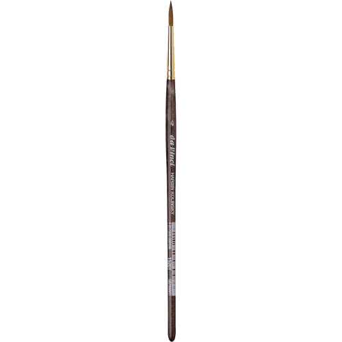 PENNELLO DA VINCI SERIE 1526Y - TONDO PELO MARTORA HARBIN-KOLINSKY MANICO CORTO
