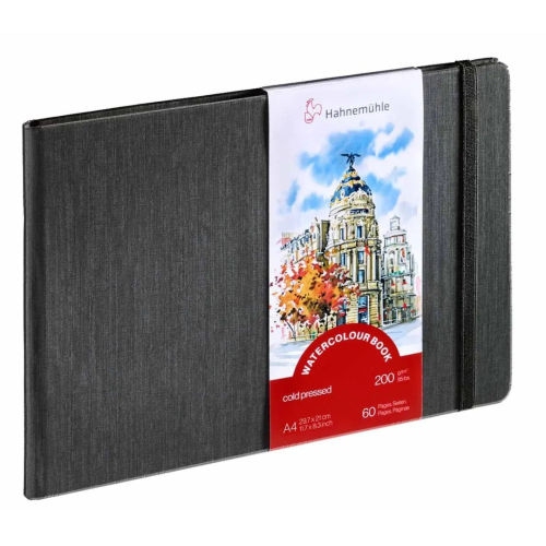 ALBUM PER ACQUERELLO WATERCOLOUR BOOK CON COPERTINA RIGIDA GR MQ 200 HAHNEMUHLE