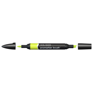PENNARELLO AD ALCOL PUNTA PENNELLO E PUNTA SCALPELLO PROMARKER BRUSH WINSOR & NEWTON