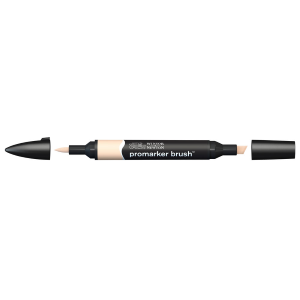 PENNARELLO AD ALCOL PUNTA PENNELLO E PUNTA SCALPELLO PROMARKER BRUSH WINSOR & NEWTON
