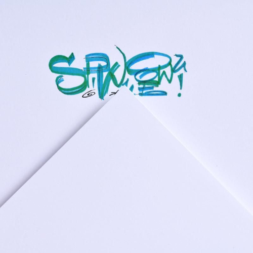 BLOCCO CARTA EXTRA BIANCA GRANA LISCIA A4 CM 21 X 29.7 GR MQ 180 GRADUATE LETTERING MARKER CANSON