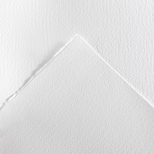 BLOCCO CARTA PER ACQUERELLO 60% COTONE GRANA GROSSA GR MQ 300 AQUARELLE CANSON
