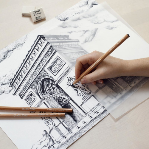 MATITA PER SCHIZZO CARBONCINO MINA DA 5 MM CONTE' A' PARIS
