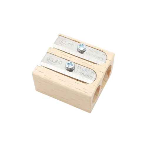 TEMPERAMATITE IN LEGNO CON DUE FORI MODELLO WOOD CUTTER KUM