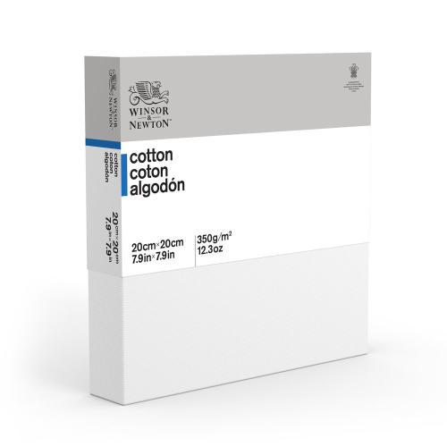 TELAIO TELATO CON BORDO CM 3,5 COTONE GRANA MEDIA GR MQ 350 LINEA STANDARD WINSOR & NEWTON