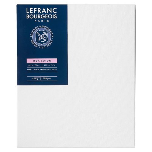 TELAIO TELATO CON BORDO CM 1,9 COTONE 100% GRANA MEDIA GR MQ 350 LEFRANC BOURGEOIS