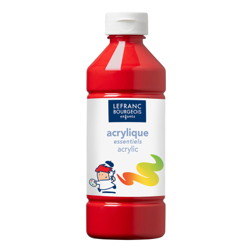 COLORE ACRILICO L'ESSENZIALE DA 500 ML LEFRANC BOURGEOIS ENFANTS