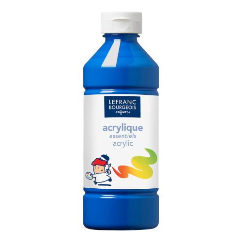 COLORE ACRILICO L'ESSENZIALE DA 500 ML LEFRANC BOURGEOIS ENFANTS