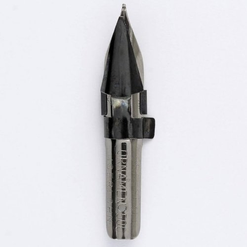 PENNINO IN ACCIAIO PER CALLIGRAFIA PUNTA ORNAMENTALE BRAUSE