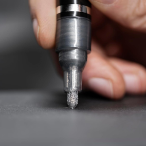 PENNARELLO EFFETTO SPECCHIO - CROMATO CON DOPPIA PUNTA DA 3 MM E DA 0,8 MM - MULTIMARK MIRROR CHROME FABER CASTELL