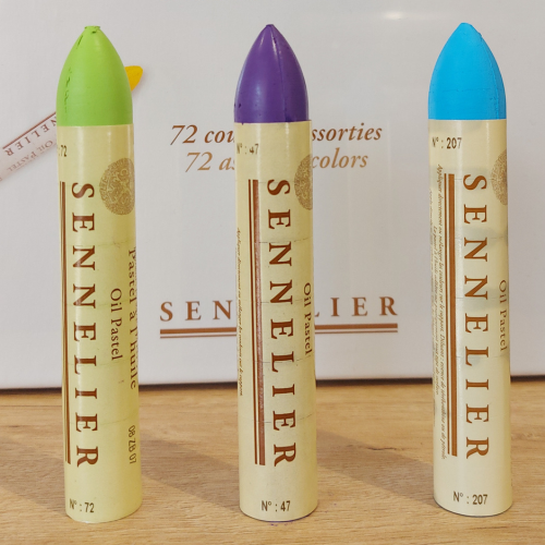 PASTELLO GRANDE A OLIO SOLIDO 36 ML DIAMETRO 2 CM SENNELIER