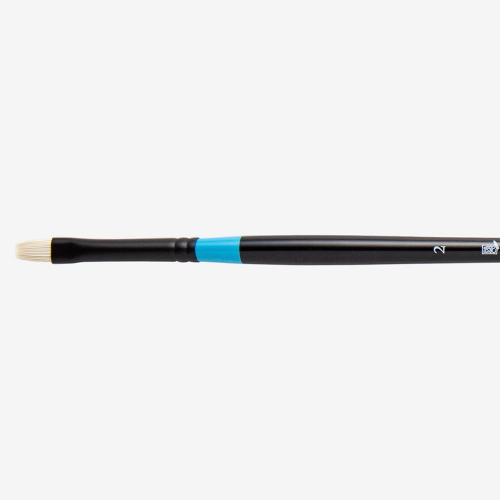PENNELLO PRINCETON ASPEN SERIE P6500B - PIATTO CORTO SINTETICO IMIT. SETOLA MANICO LUNGO