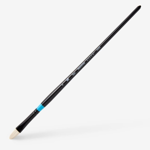 PENNELLO PRINCETON ASPEN SERIE P6500B - PIATTO CORTO SINTETICO IMIT. SETOLA MANICO LUNGO