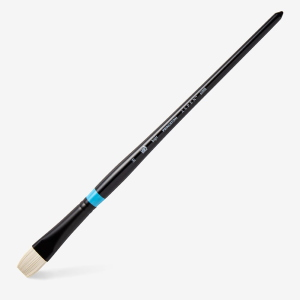 PENNELLO PRINCETON ASPEN SERIE P6500B - PIATTO CORTO SINTETICO IMIT. SETOLA MANICO LUNGO