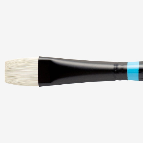 PENNELLO PRINCETON ASPEN SERIE P6500B - PIATTO CORTO SINTETICO IMIT. SETOLA MANICO LUNGO
