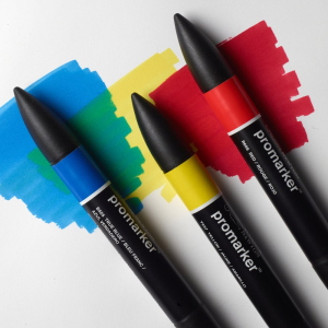 PENNARELLO AD ALCOL A DOPPIA PUNTA PROMARKER WINSOR E NEWTON