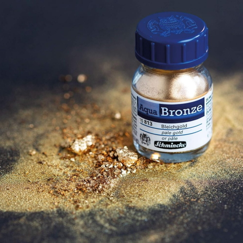 PIGMENTO METALLICO DILUIBILE IN ACQUA 20 ML AQUA BRONZE SCHMINCKE