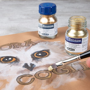 PIGMENTO METALLICO DILUIBILE IN ACQUA 20 ML AQUA BRONZE SCHMINCKE