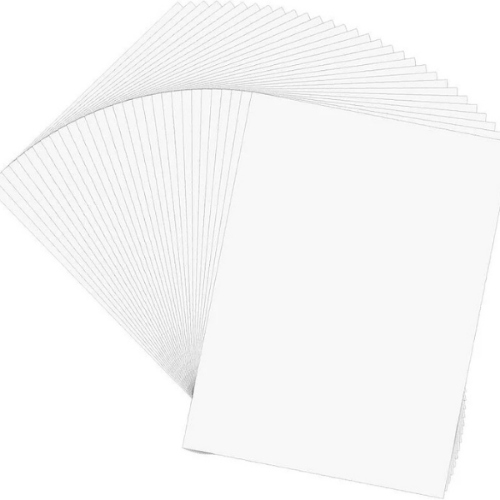 FOGLIO CARTA RICALCO COLORE BIANCO CM 49 X 70 DOM