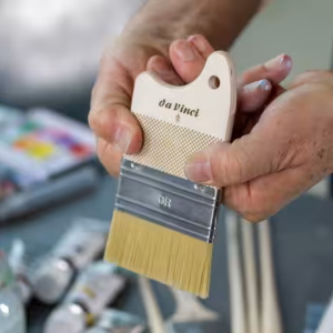 PENNELLESSA PADDLE DA VINCI SYNTHETIC BRISTLE SERIE 2427 - SINTETICO IMIT. SETOLA MANICO ERGONOMICO