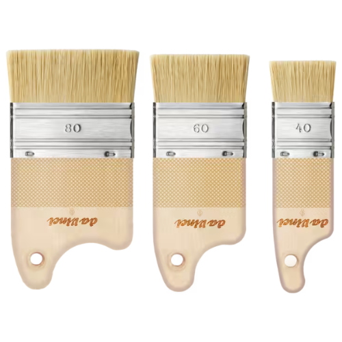 PENNELLESSA PADDLE DA VINCI SYNTHETIC BRISTLE SERIE 2427 - SINTETICO IMIT. SETOLA MANICO ERGONOMICO
