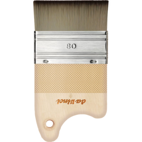 PENNELLESSA PADDLE DA VINCI FIT SYNTHETICS SERIE 5077 - SINTETICO ELASTICO GRIGIO MANICO ERGONOMICO