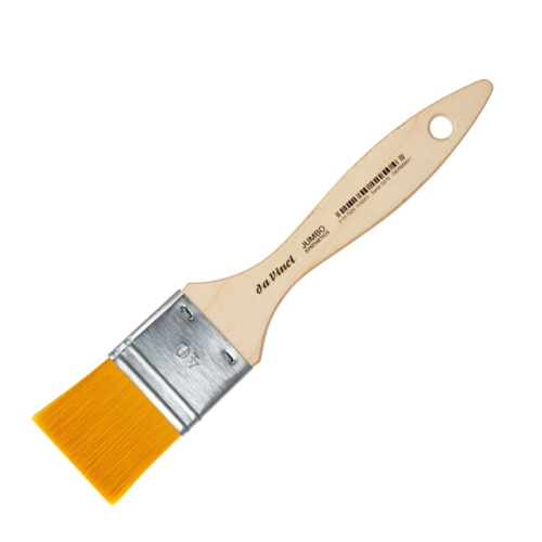 PENNELLESSA DA VINCI JUMBO SYNTHETICS SERIE 5076 - SINTETICO DORATO MANICO CORTO
