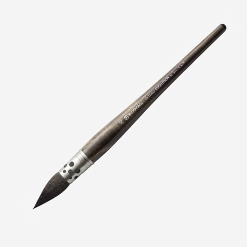 PENNELLO ESCODA ULTIMO EVOLUTION SERIE 1933 - BOMBASINO MOP SINTETICO IMIT. VAJO SCURO TENDO MANICO CORTO