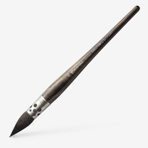 PENNELLO ESCODA ULTIMO EVOLUTION SERIE 1933 - BOMBASINO MOP SINTETICO IMIT. VAJO SCURO TENDO MANICO CORTO