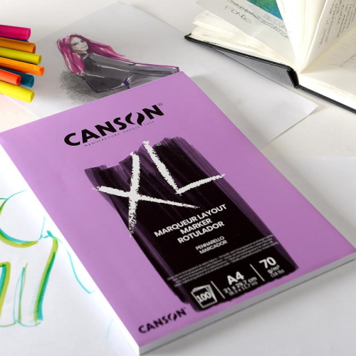 BLOCCO CARTA PER MARKER CANSON XL MARKER 70 GR MQ