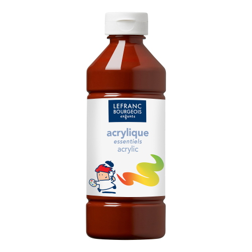 COLORE ACRILICO L'ESSENZIALE DA 500 ML LEFRANC BOURGEOIS ENFANTS