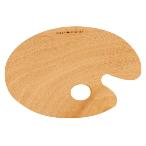 TAVOLOZZA IN LEGNO OVALE CM 20 X 30 DALER ROWNEY