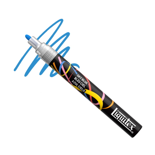 PENNARELLO ACRILICO MULTISUPERFICIE PUNTA FINE TONDA DA 2 MM LIQUITEX MARKER