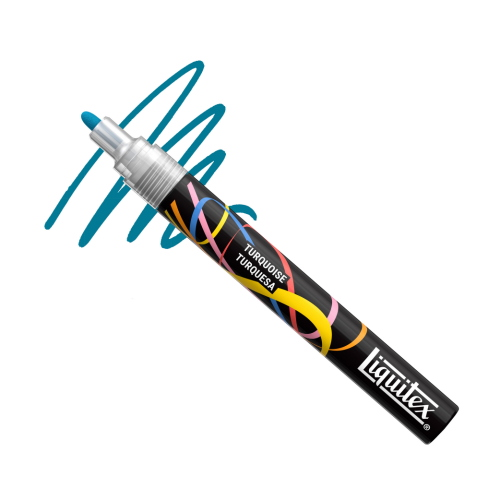 PENNARELLO ACRILICO MULTISUPERFICIE PUNTA FINE TONDA DA 2 MM LIQUITEX MARKER