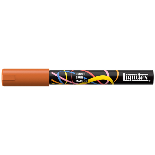 PENNARELLO ACRILICO MULTISUPERFICIE PUNTA FINE TONDA DA 2 MM LIQUITEX MARKER