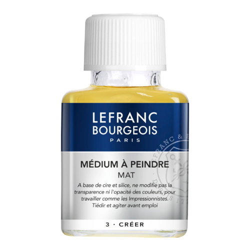 MEDIUM PER DIPINGERE FINITURA OPACA 75 ML LEFRANC BOURGEOIS