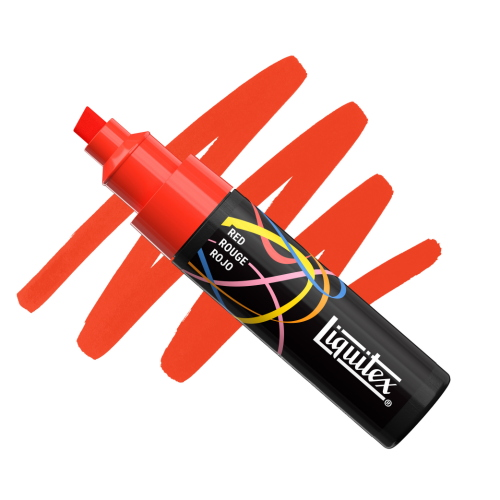 PENNARELLO ACRILICO MULTISUPERFICIE PUNTA MEDIA REVERSIBILE PIATTA E TONDA DA 8 MM LIQUITEX MARKER