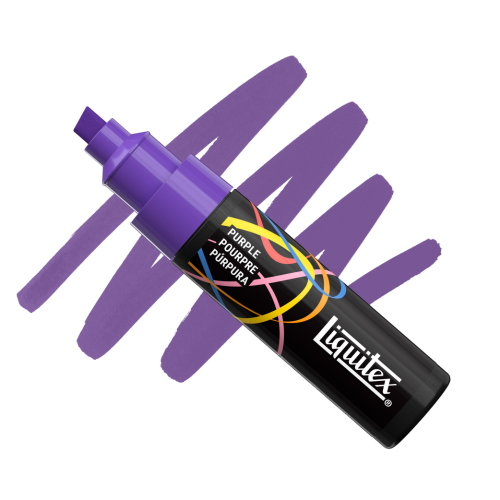 PENNARELLO ACRILICO MULTISUPERFICIE PUNTA MEDIA REVERSIBILE PIATTA E TONDA DA 8 MM LIQUITEX MARKER
