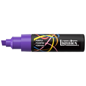 PENNARELLO ACRILICO MULTISUPERFICIE PUNTA MEDIA REVERSIBILE PIATTA E TONDA DA 8 MM LIQUITEX MARKER