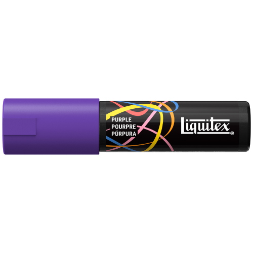 PENNARELLO ACRILICO MULTISUPERFICIE PUNTA MEDIA REVERSIBILE PIATTA E TONDA DA 8 MM LIQUITEX MARKER