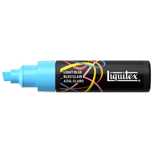 PENNARELLO ACRILICO MULTISUPERFICIE PUNTA MEDIA REVERSIBILE PIATTA E TONDA DA 8 MM LIQUITEX MARKER