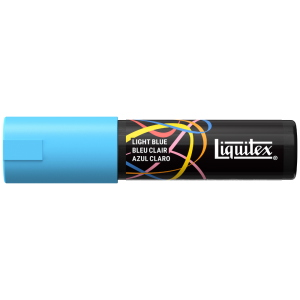 PENNARELLO ACRILICO MULTISUPERFICIE PUNTA MEDIA REVERSIBILE PIATTA E TONDA DA 8 MM LIQUITEX MARKER