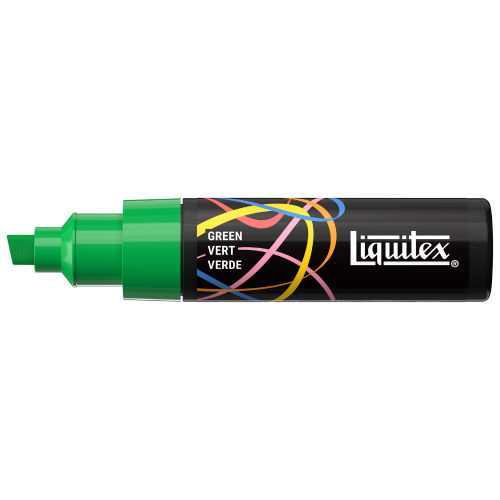 PENNARELLO ACRILICO MULTISUPERFICIE PUNTA MEDIA REVERSIBILE PIATTA E TONDA DA 8 MM LIQUITEX MARKER