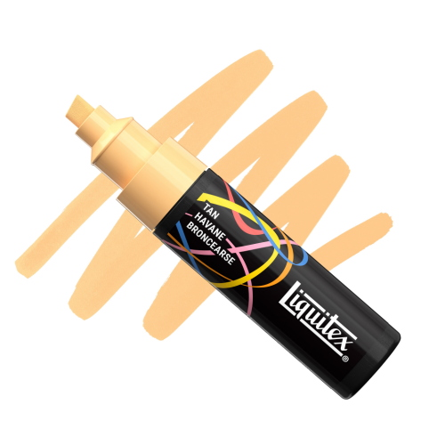 PENNARELLO ACRILICO MULTISUPERFICIE PUNTA MEDIA REVERSIBILE PIATTA E TONDA DA 8 MM LIQUITEX MARKER
