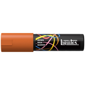 PENNARELLO ACRILICO MULTISUPERFICIE PUNTA MEDIA REVERSIBILE PIATTA E TONDA DA 8 MM LIQUITEX MARKER